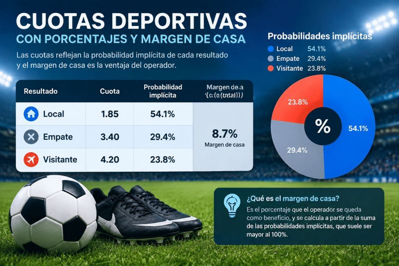 ¿Cómo funcionan las cuotas deportivas? Guía clara para apostadores en México